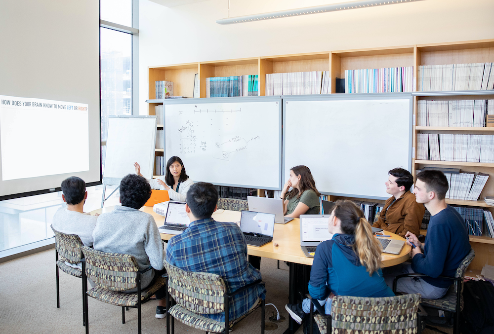 Dr Victoria Cheung leads a meeting